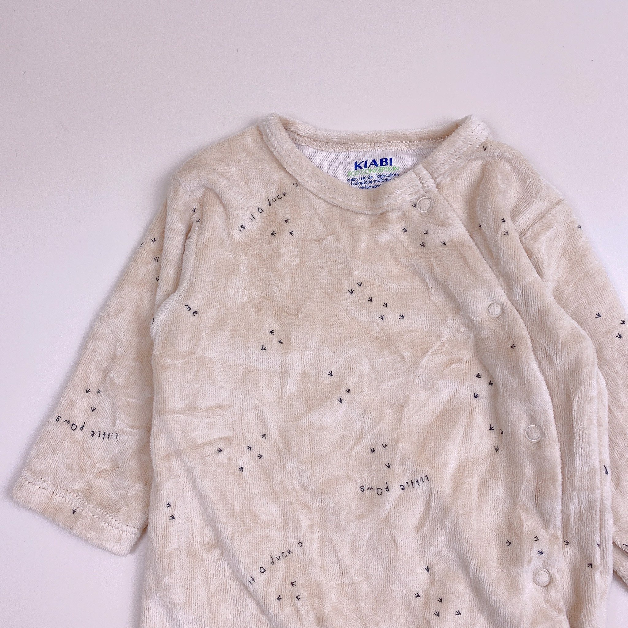 Body băng lông Kiabi nhiều họa tiết BTBG