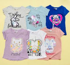 Áo cotton HM kim sa nhiều màu BG 2-10y