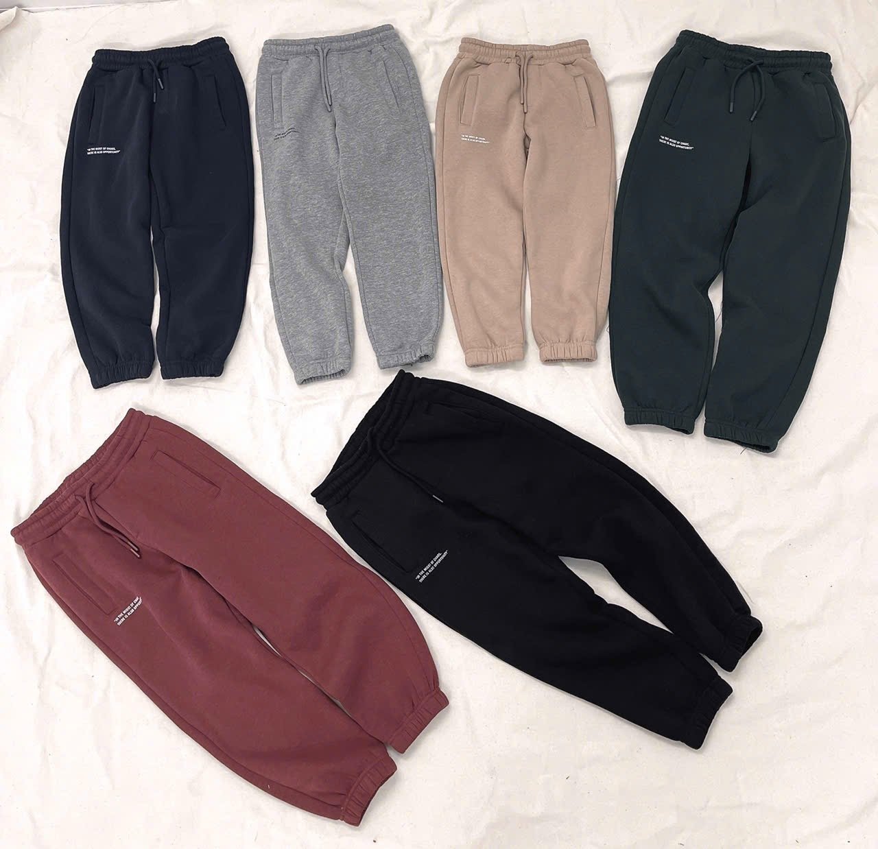 Quần nỉ bông FOX bo gấu dư xịn nhiều màu cho bé trai size 4-18y