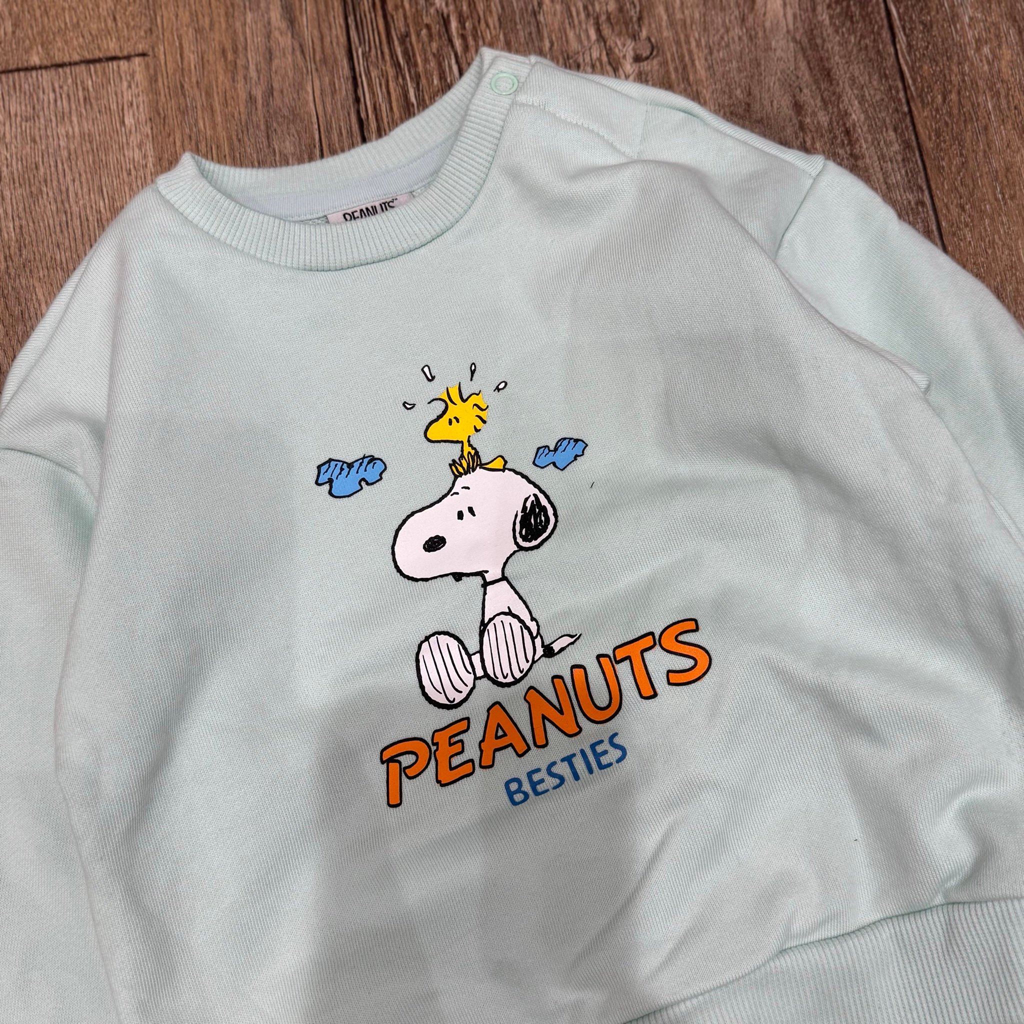 Bộ nỉ da cá Topten baby xuất Hàn dư xịn dòng nhí cho bé size 80-110