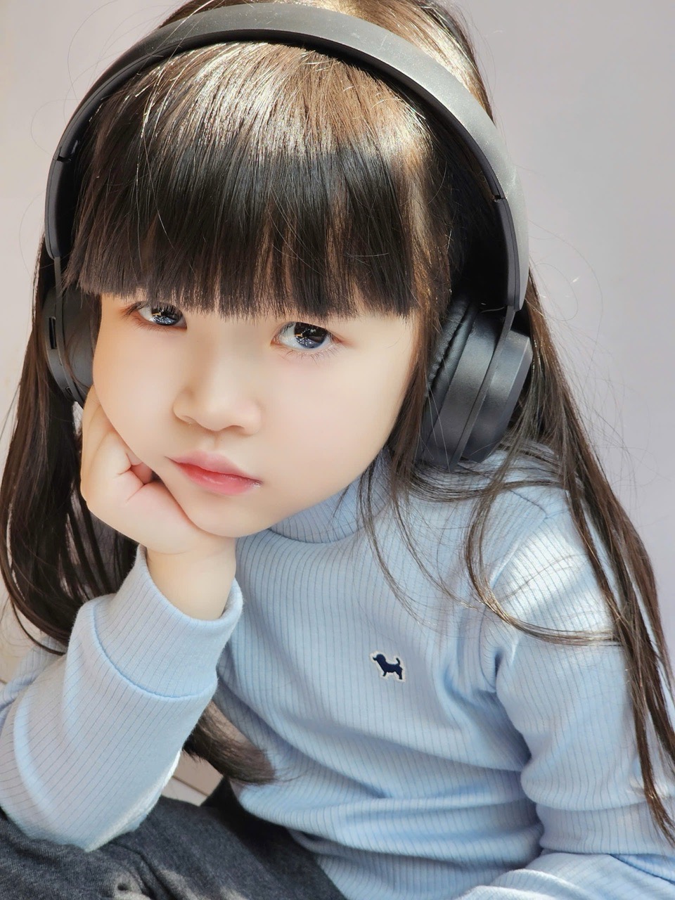 BM2511ST04 - Áo thun giữ nhiệt thêu cún nhiều màu cho bé size 80-160