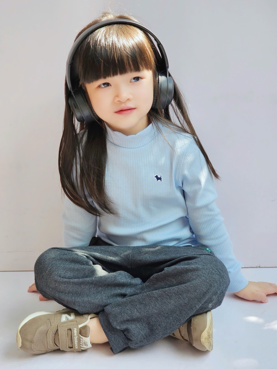 BM2511ST04 - Áo thun giữ nhiệt thêu cún nhiều màu cho bé size 80-160