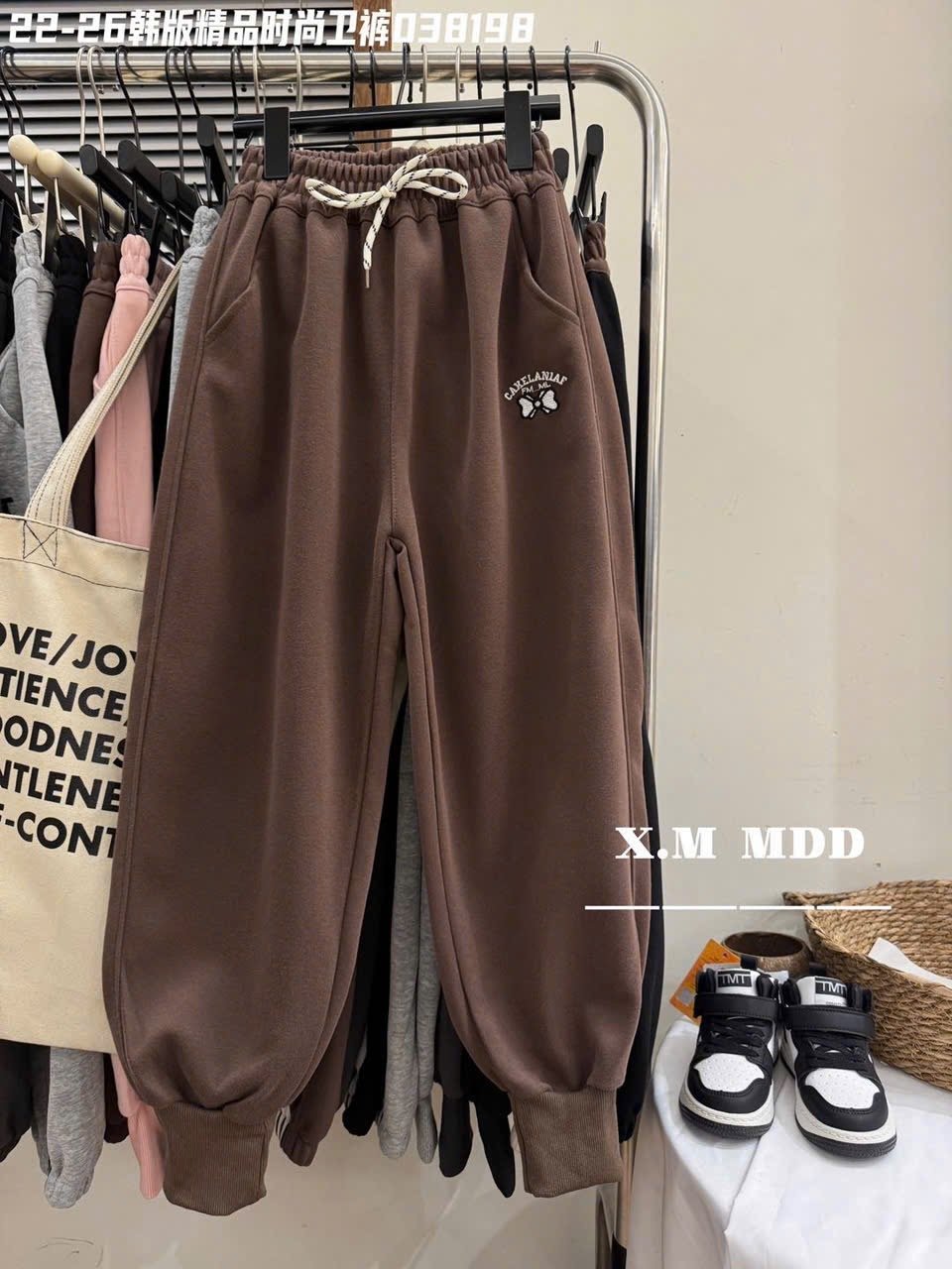 Quần nỉ QC Yangqihou nhiều màu cho bé size 22-26 (6-10y)