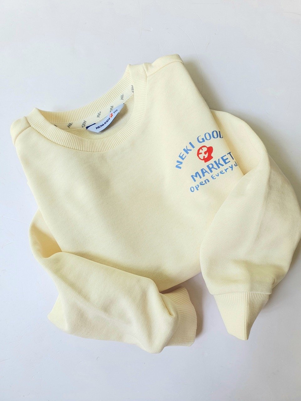 Áo nỉ da cá Nepa xuất Hàn NEKI GOODY MARKET 3 màu size 110-165