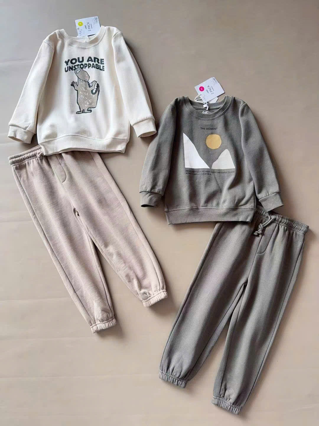 Bộ nỉ bông Castro dòng nhí nhiều mẫu Bé Trai size 6m - 4y