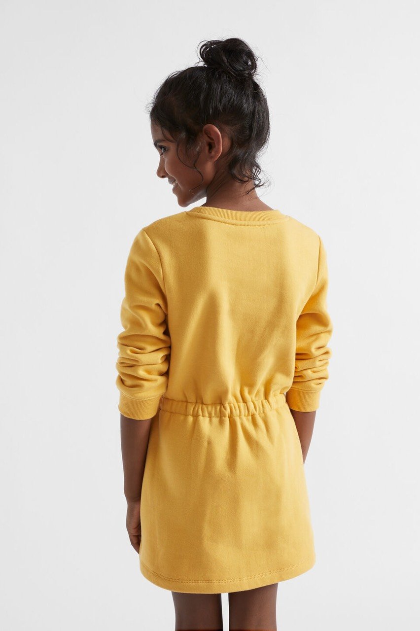 V00107 - Váy nỉ bông chun eo nhiều màu size 12m - 10y