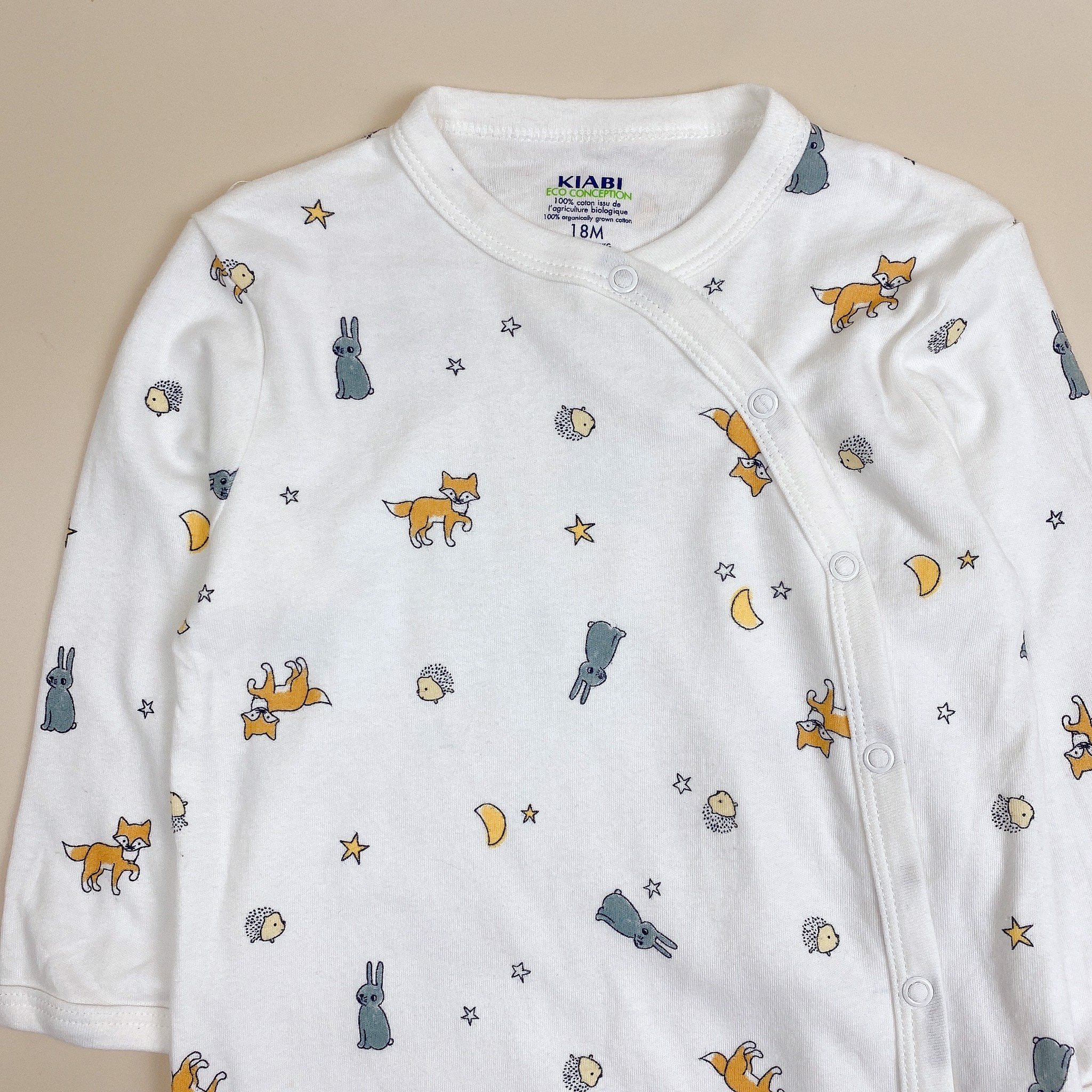 Body cotton liền thân Kiabi nhiều mẫu Bé Trai