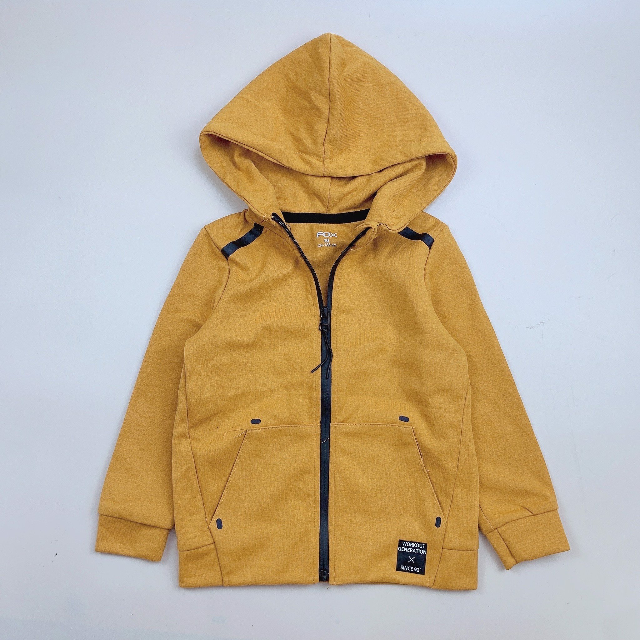 Áo khoác nỉ Fox có mũ nhiều màu 4-16y BT