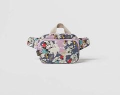 Túi bao tử Zara tím minnie