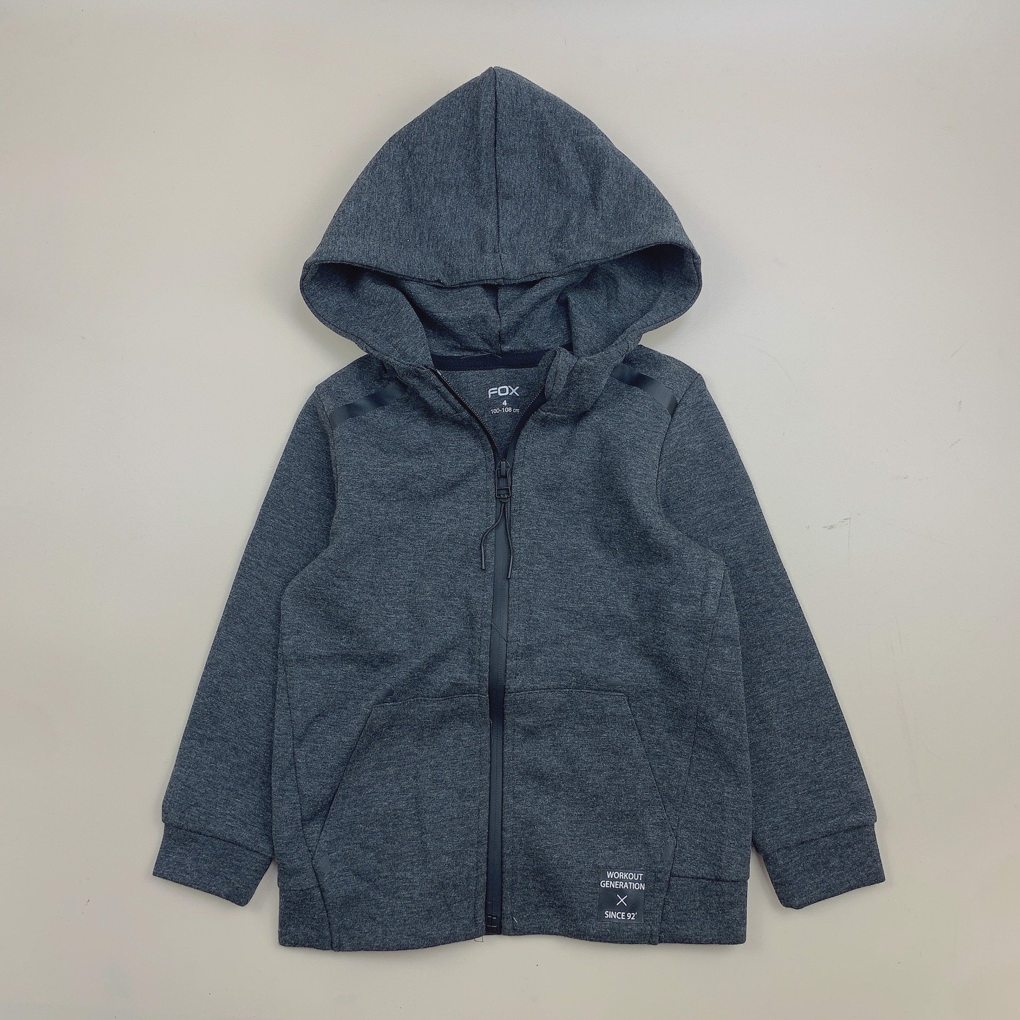 Áo khoác nỉ Fox có mũ nhiều màu 4-16y BT