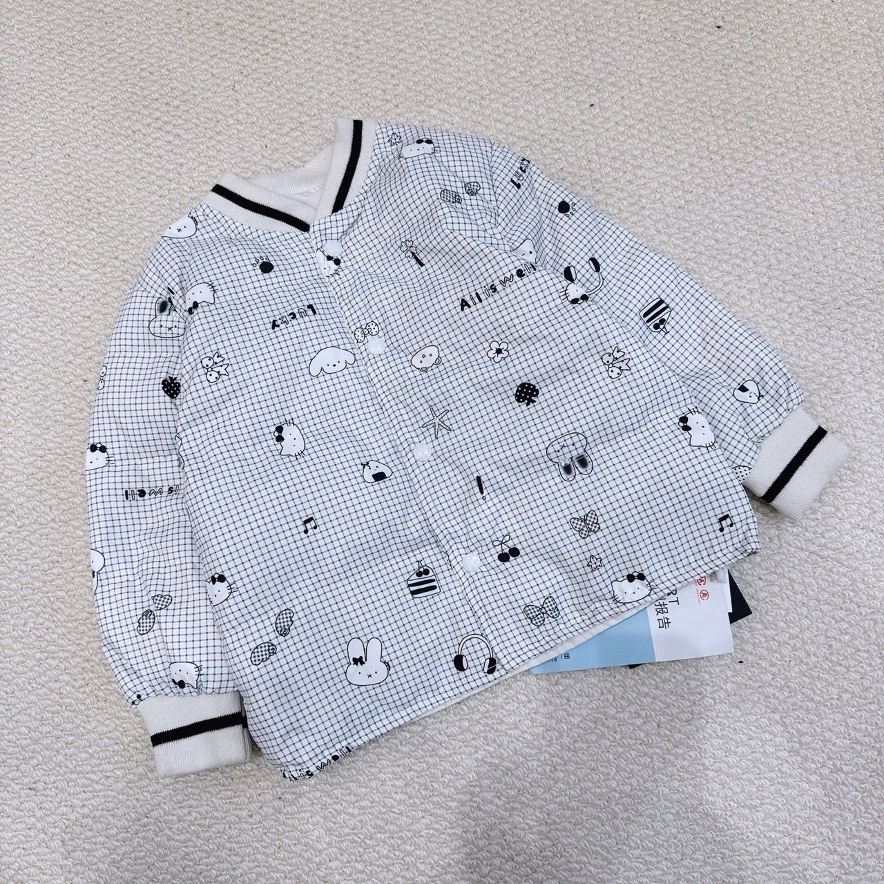 Áo khoác bomber lông vũ QC siêu nhẹ nhiều màu cho bé size 90-130