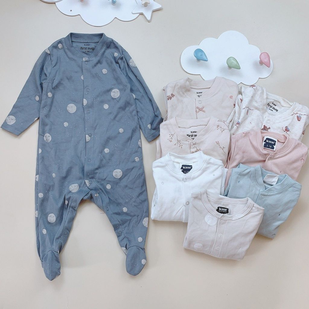 Body cotton liền thân Minene BTBG - Bảng màu 2