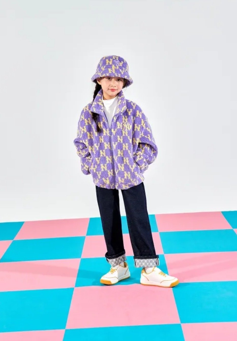 [Dư xịn] Áo khoác lông M//L//B hoạ tiết monogram nhiều màu BTBG