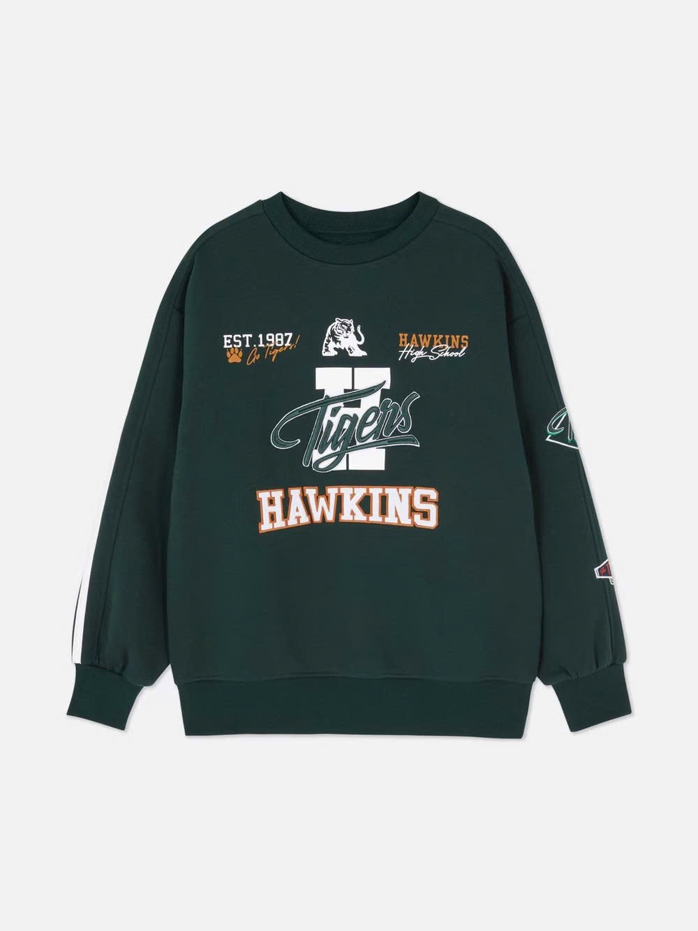 ABT03 - Áo nỉ bông 2 màu cho bé size 7-15y