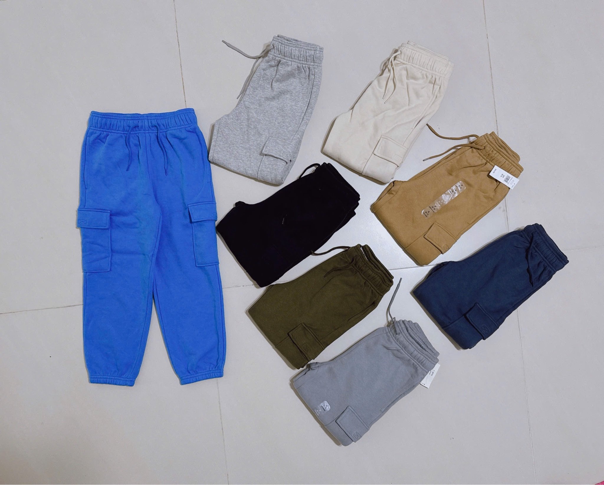 Quần jogger nỉ bông G.A.P Kids dư xịn dòng đại cho bé size 5-14y