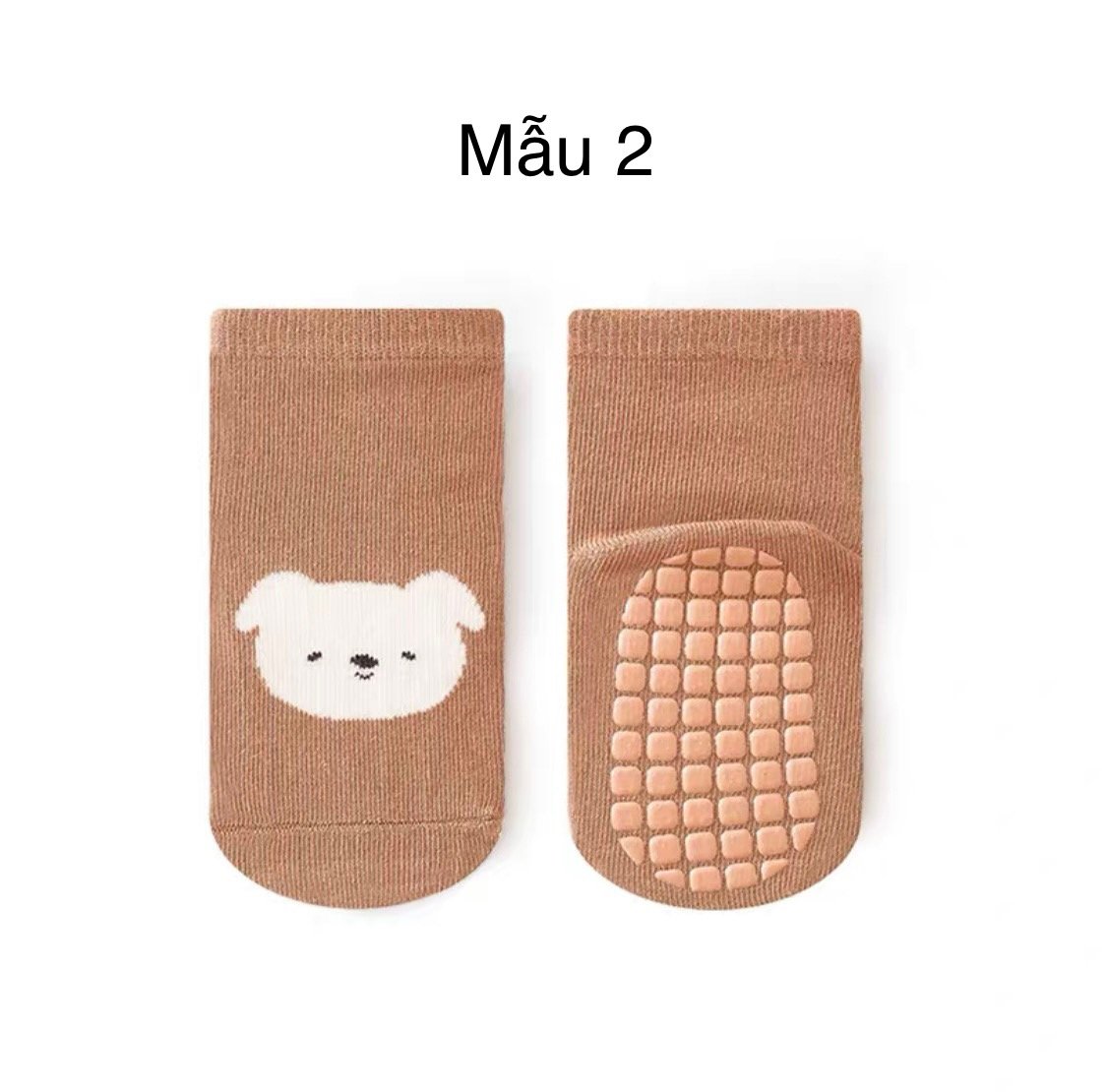 Tất chống trượt cao cổ Hug Elephant 6 màu size 1 - 5y