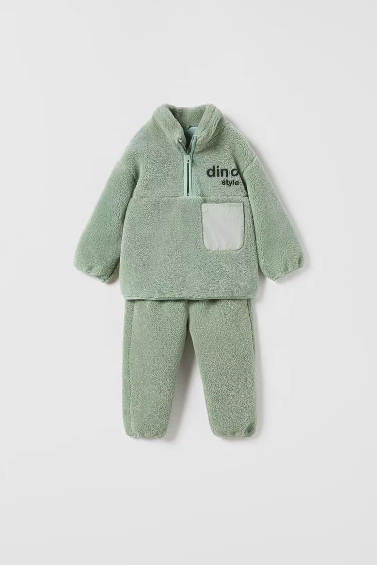 Bộ lông Zara túi ngực 3 màu size 9m - 5y