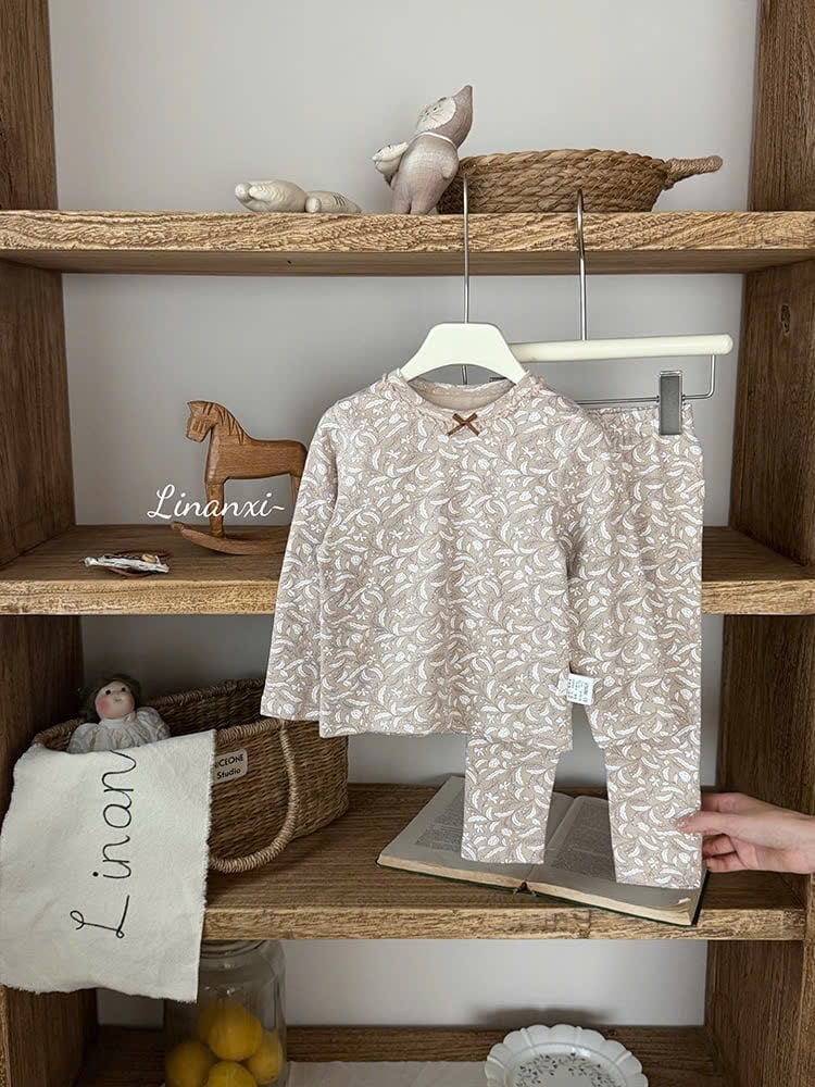 88060 - Bộ cotton Linanxi QC nhiều màu cho bé gái size 90-140