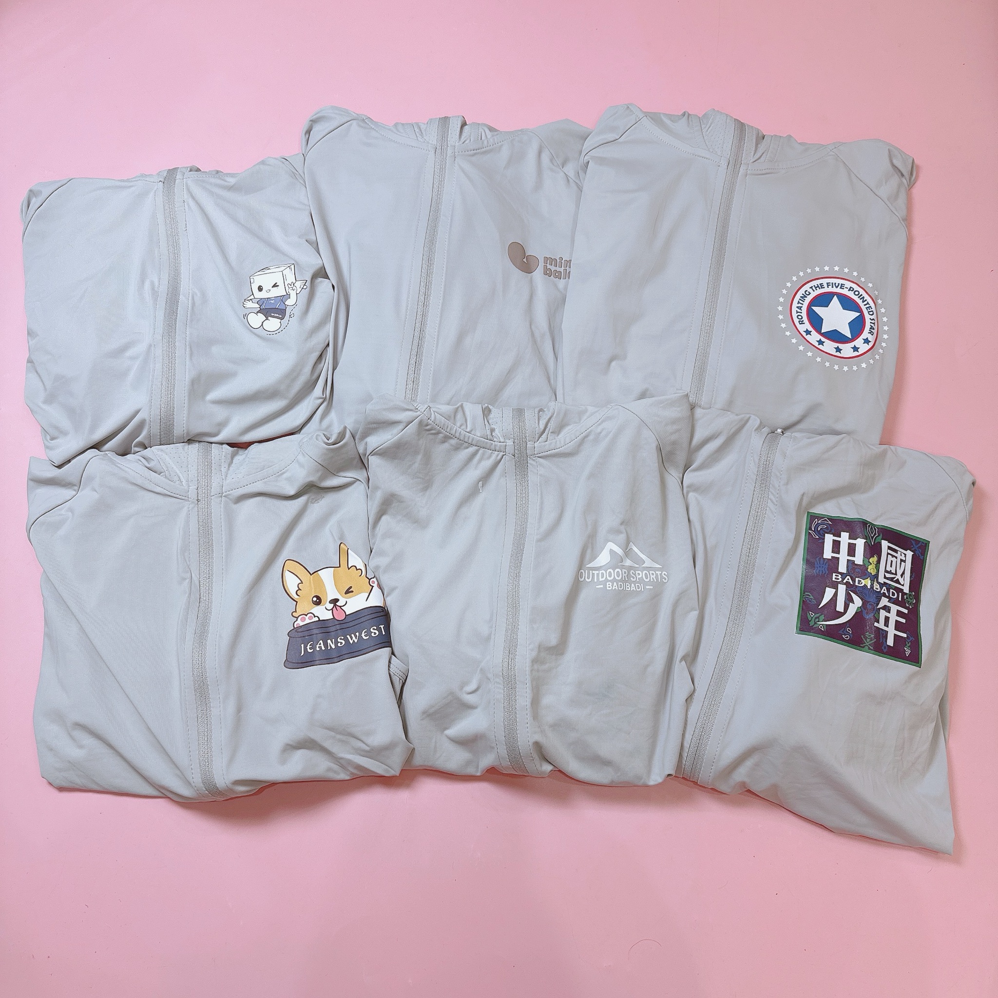 Áo khoác chống nắng +50UPF vải làm mát hoạ tiết nhiều màu cho bé size 110-160 (họa tiết ngẫu nhiên)