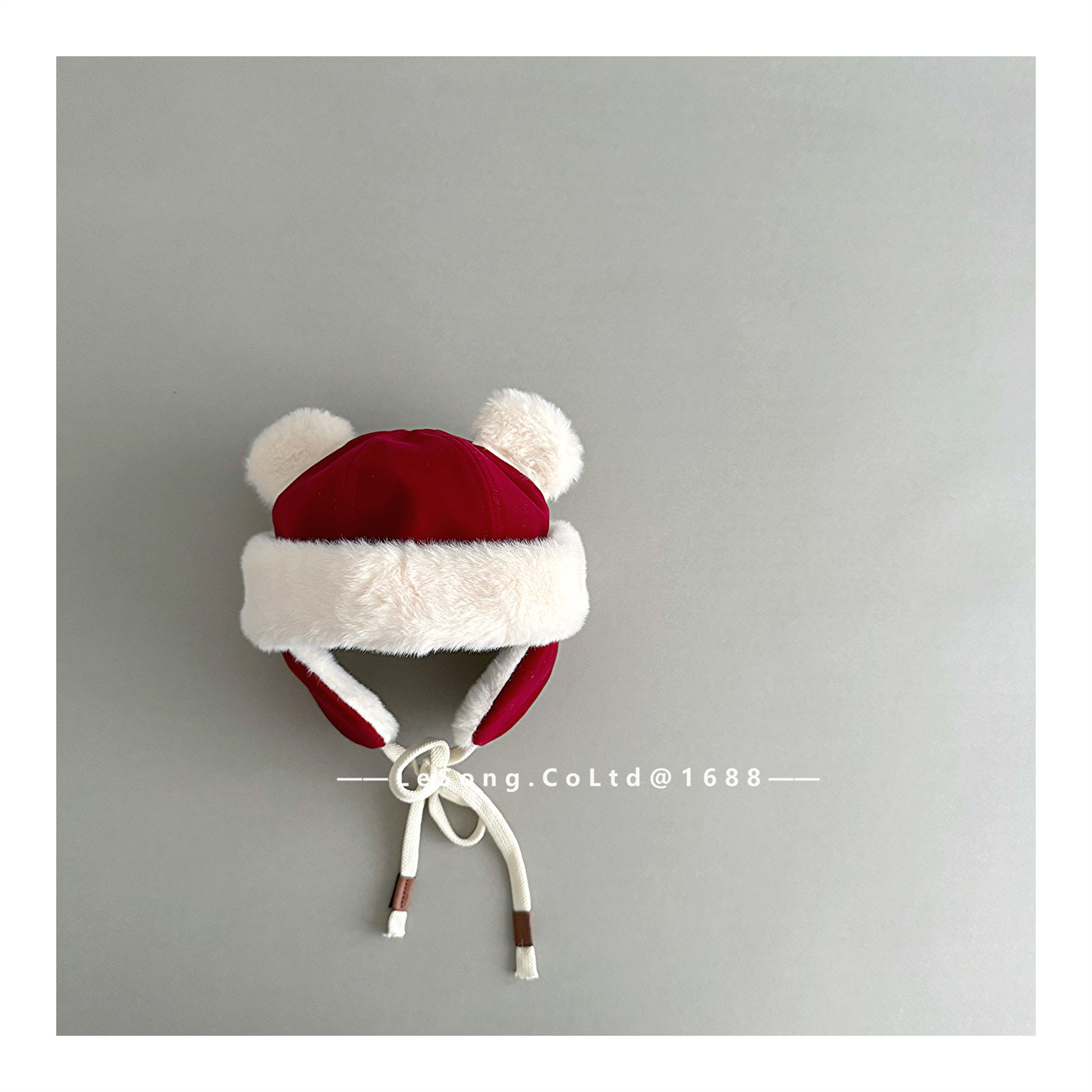 Mũ nhung đỏ noel nhiều mẫu cho bé