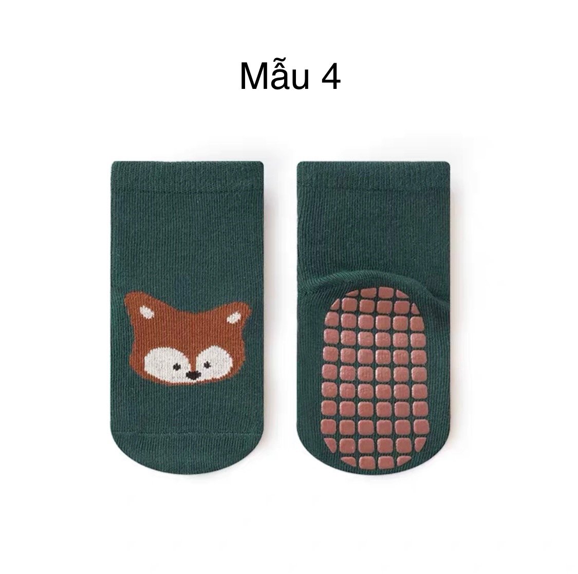 Tất chống trượt cao cổ Hug Elephant 6 màu size 1 - 5y