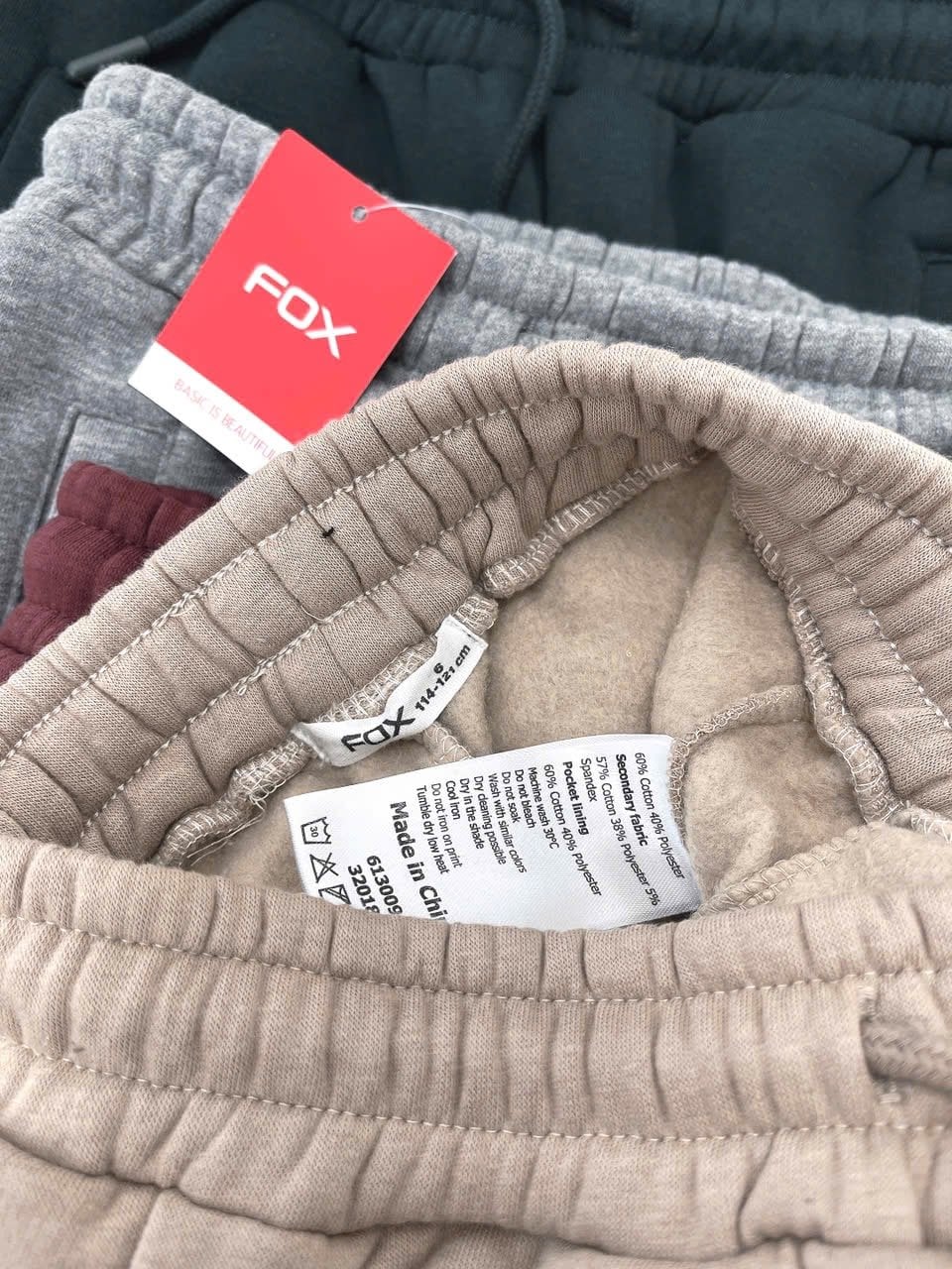 Quần nỉ bông FOX bo gấu dư xịn nhiều màu cho bé trai size 4-18y