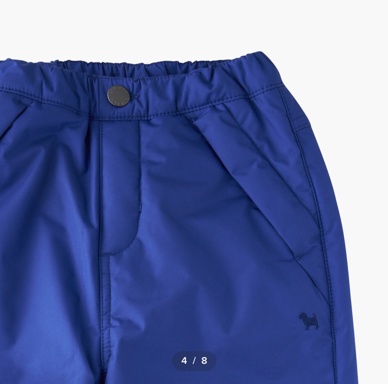 QBT01 - Quần phao lót nỉ đi tuyết BD 2 màu xanh/hồng cho bé size 100-165