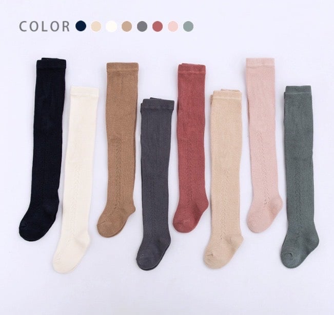 Quần tất len lỗ Kid