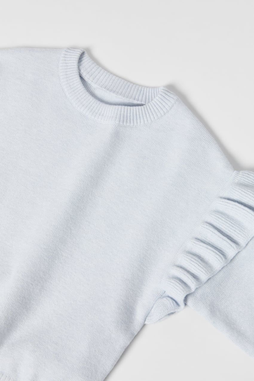 Áo len Zara vai rơi bèo 3 màu size 12m - 5y