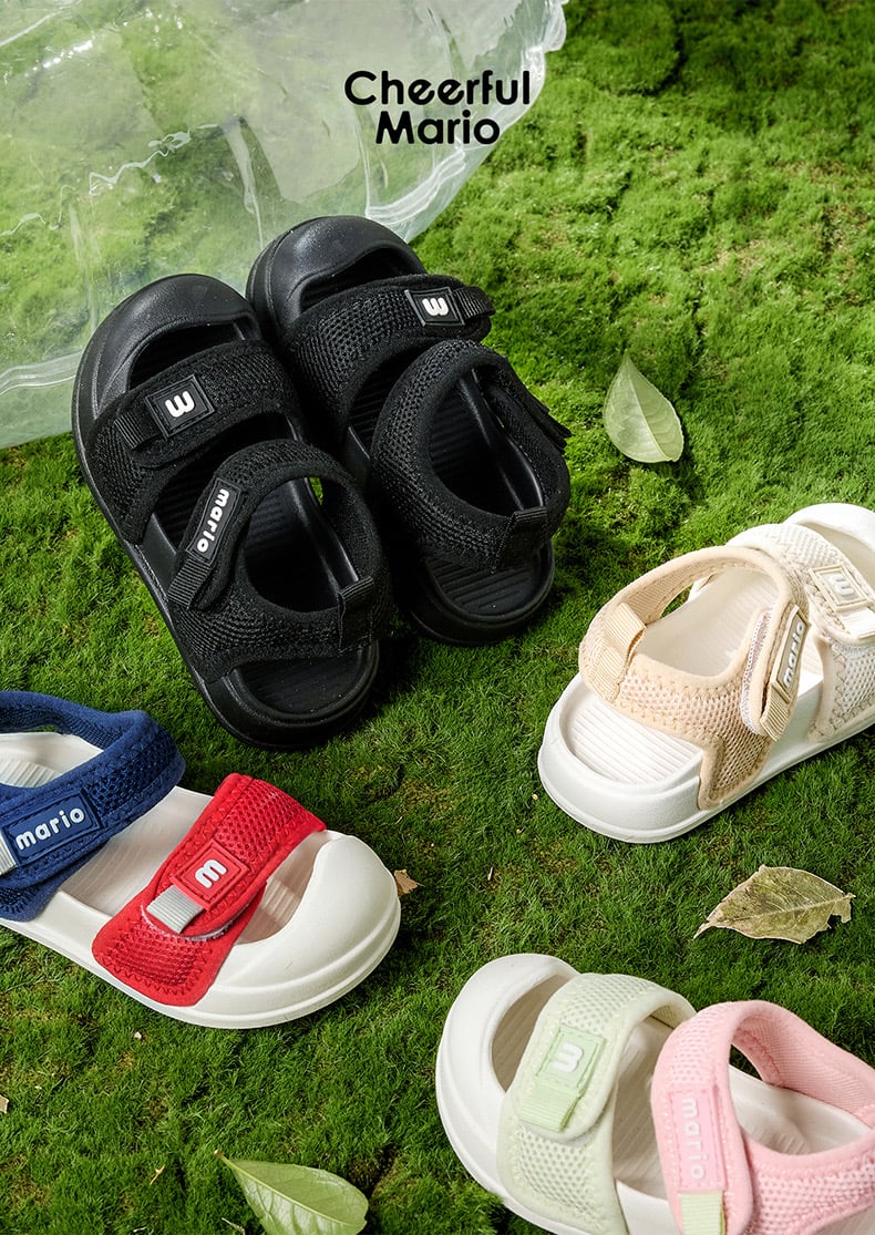Sandal Mario 4 màu cho Bé size 140 - 190
