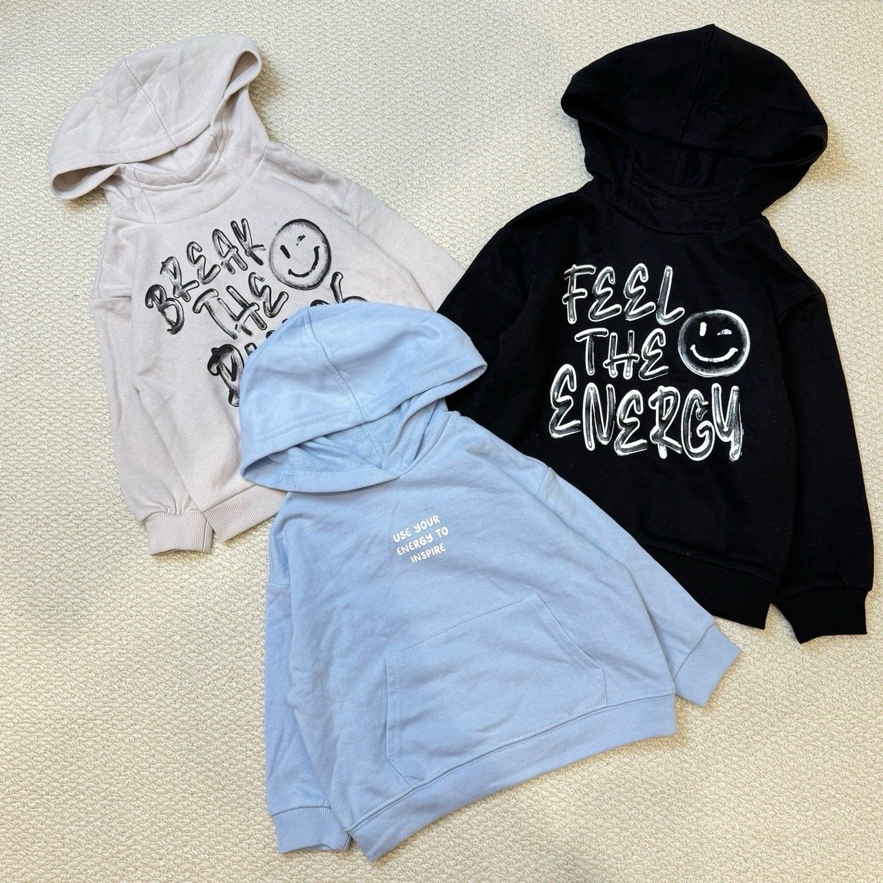 Áo nỉ mỏng hoodie GGJJ dư xịn nhiều màu cho bé size 2-8y