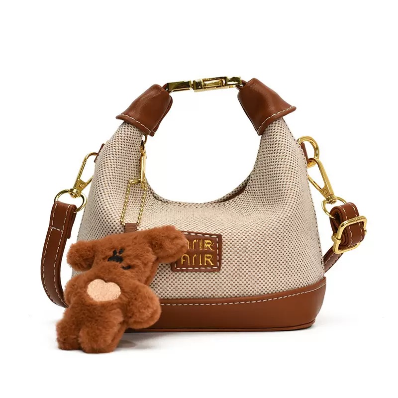 Túi xách tay mini hình bán nguyệt Arir nhiều màu