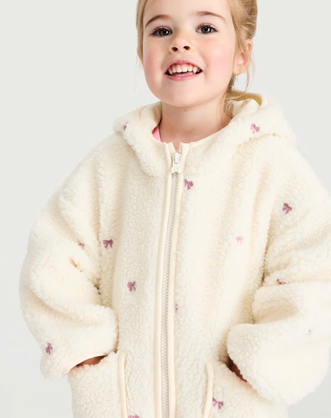 AK50 - Áo khoác lông cùn Name It, FF cho bé size 2-7y