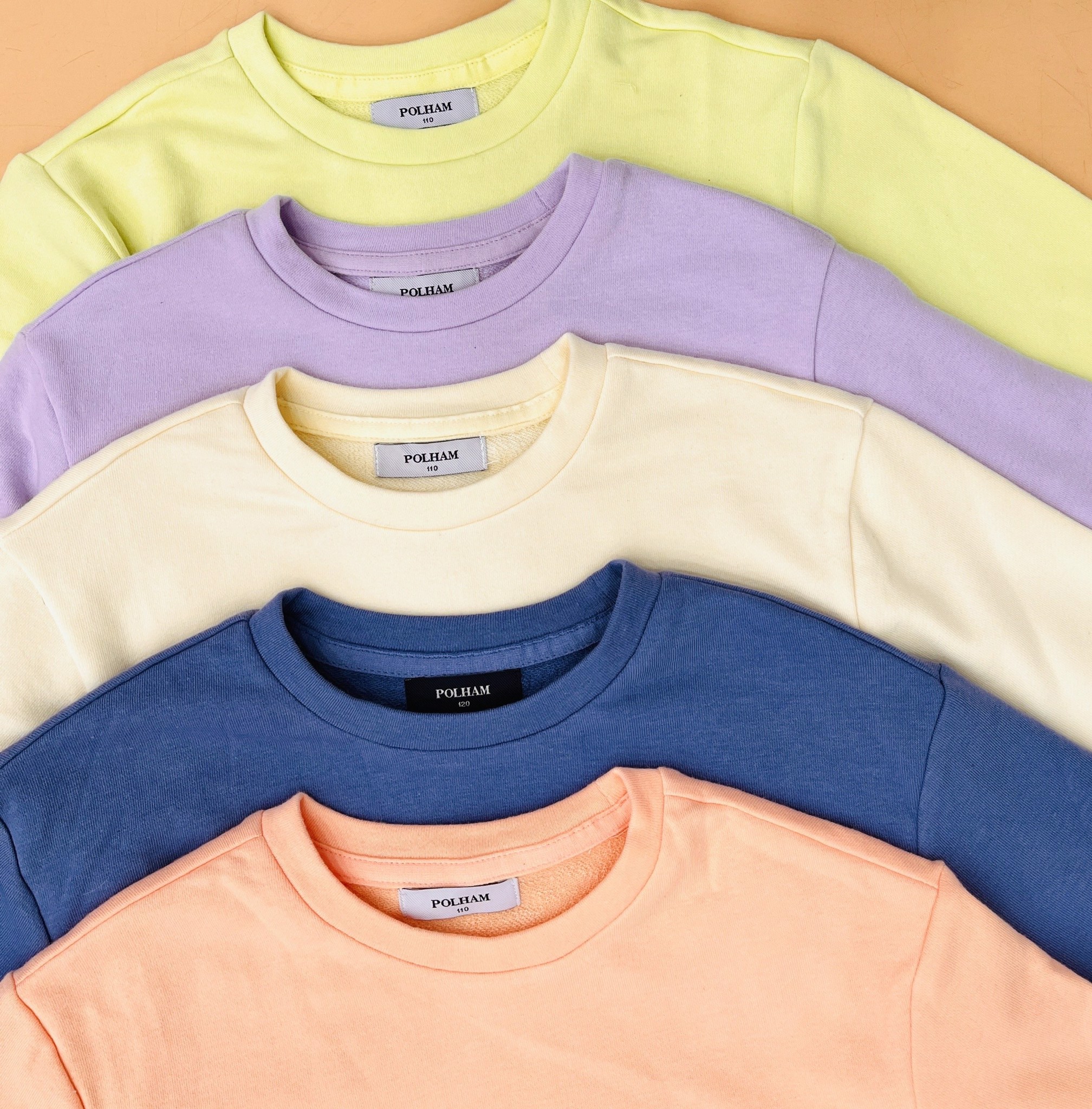 Bộ nỉ da cá Polham phối quần áo phối màu BTBG 110 -160