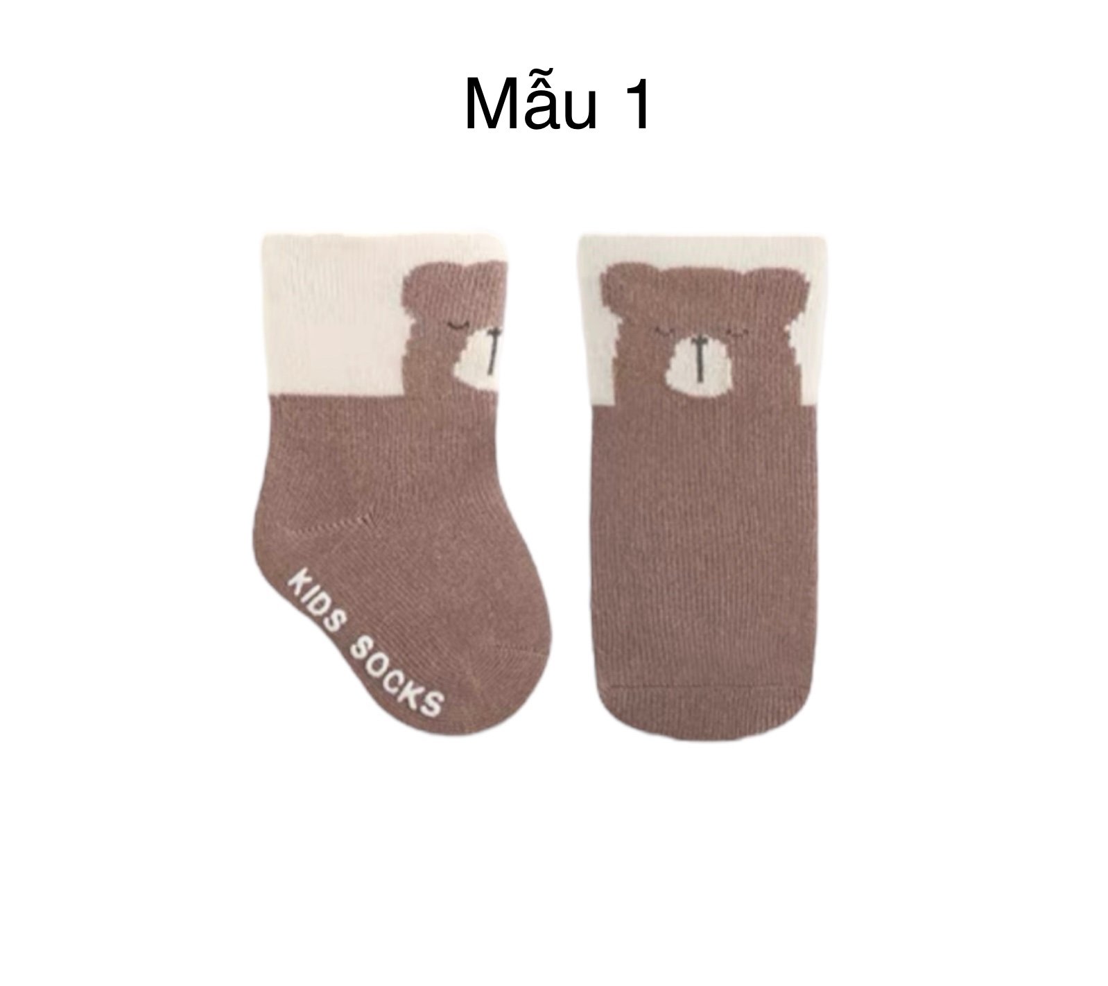 Tất cao cổ Nemo Baby chống trượt 5 màu size 1 - 5y