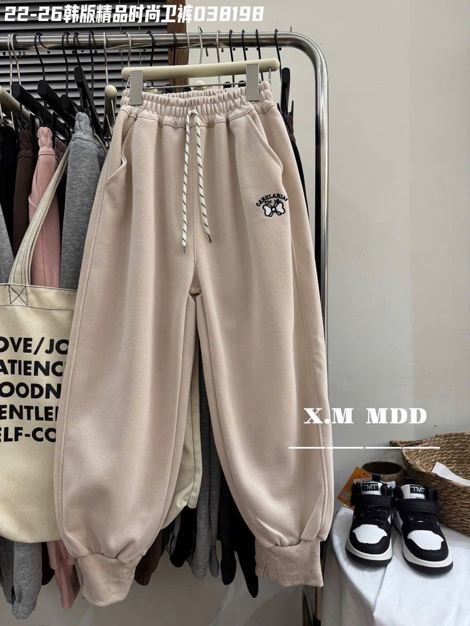 Quần nỉ QC Yangqihou nhiều màu cho bé size 22-26 (6-10y)