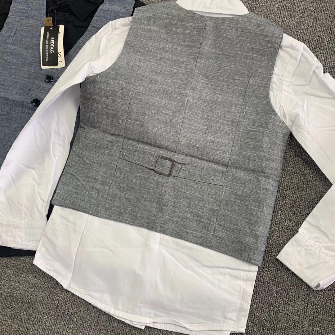 Set áo sơ mi kèm gile