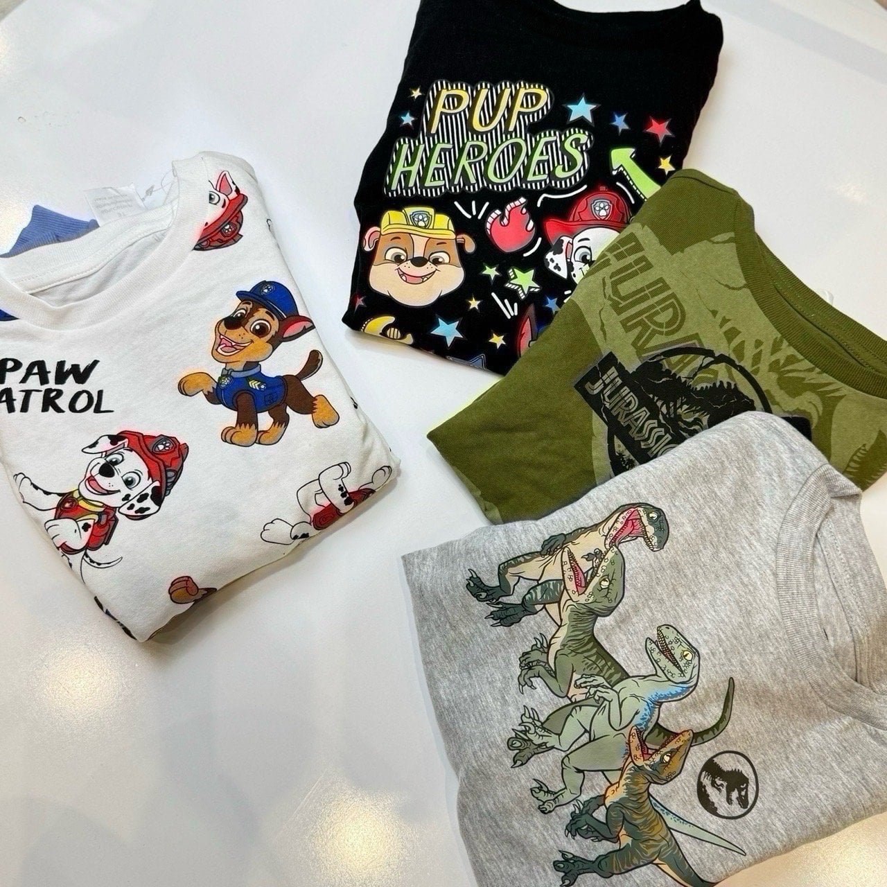 BBT22 - Bộ cotton nhiều mẫu cho bé trai size 3 - 7y