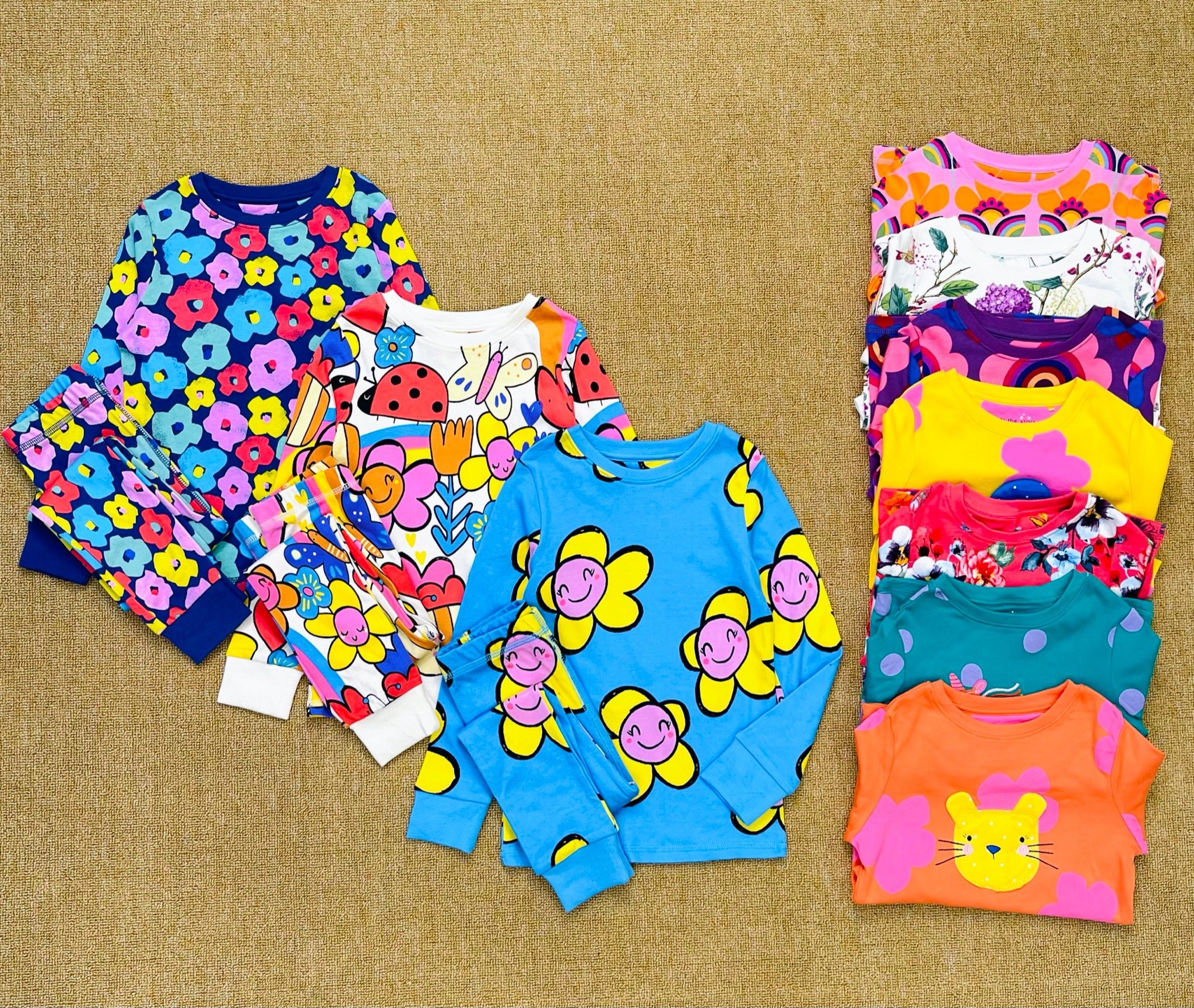 Bộ cotton NEXT Bé Gái - Bảng màu 7