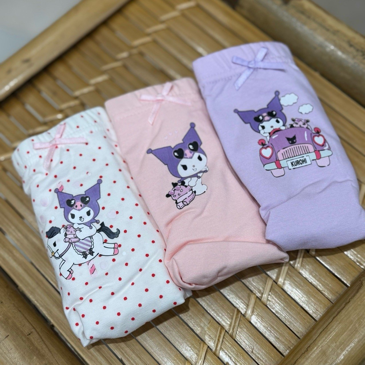 Set 3 chip đùi Teengo nhiều hình cho Bé Gái size 3 - 14y