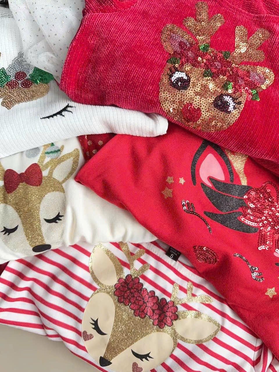 Váy Noel nhiều hãng Pink Violet, Lilt, Arie dư xịn nhiều mẫu cho bé gái size 2-6y