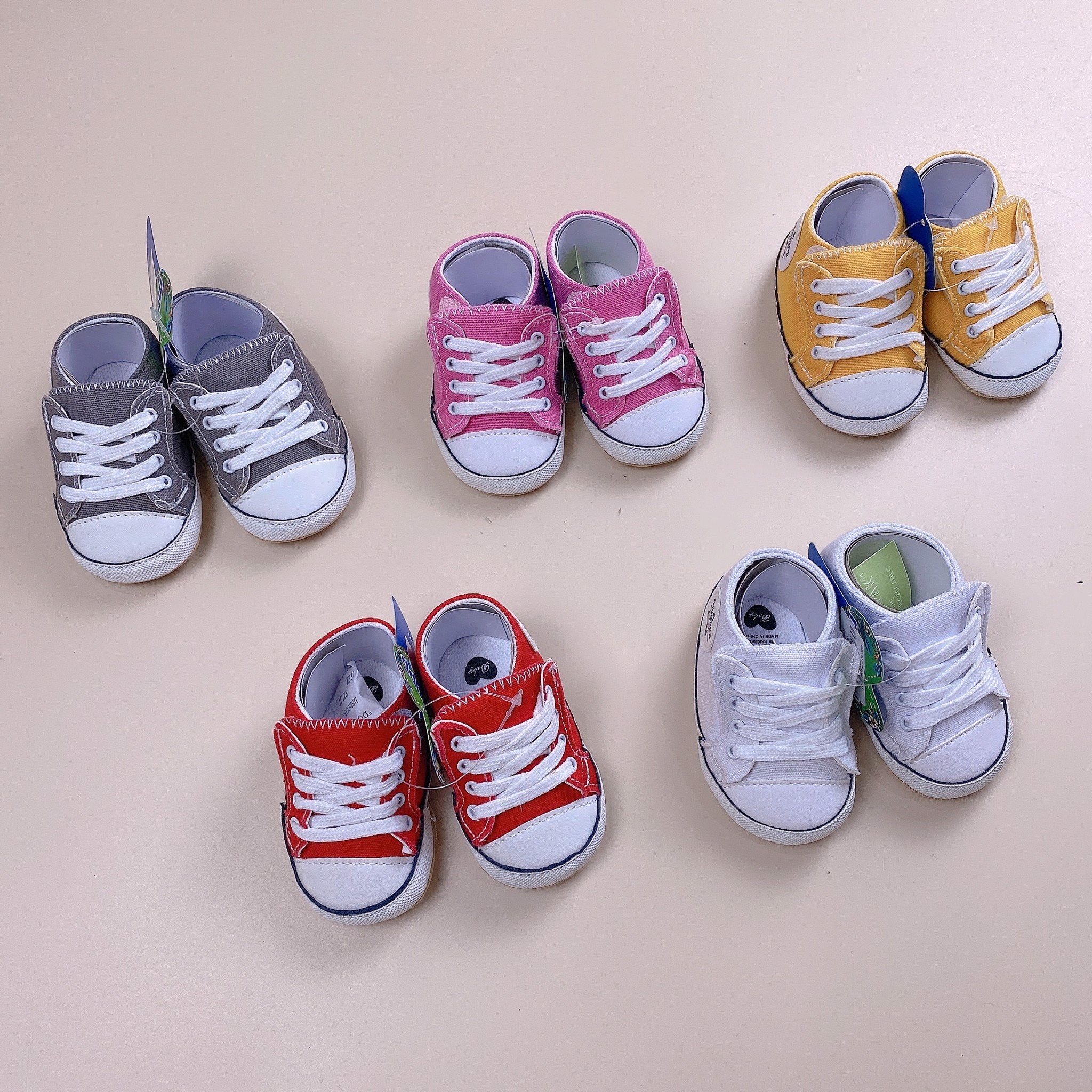 Giày tập đi myggpp dáng thể thao nhiều màu BTBG