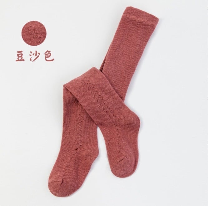 Quần tất len lỗ Kid