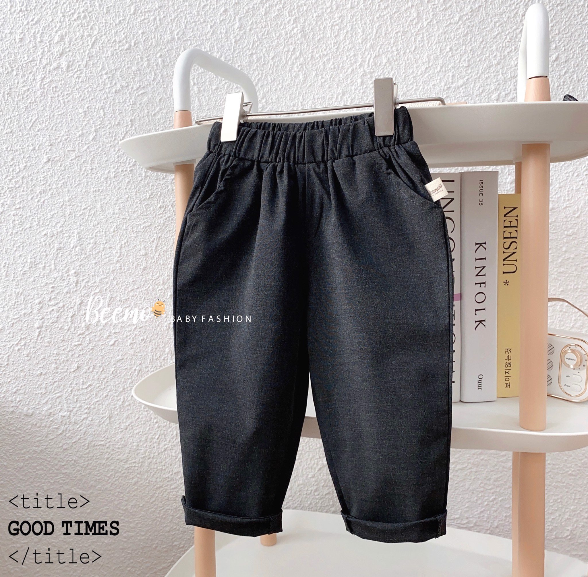 Bộ vest Beemo màu ghi đậm size 80 - 130