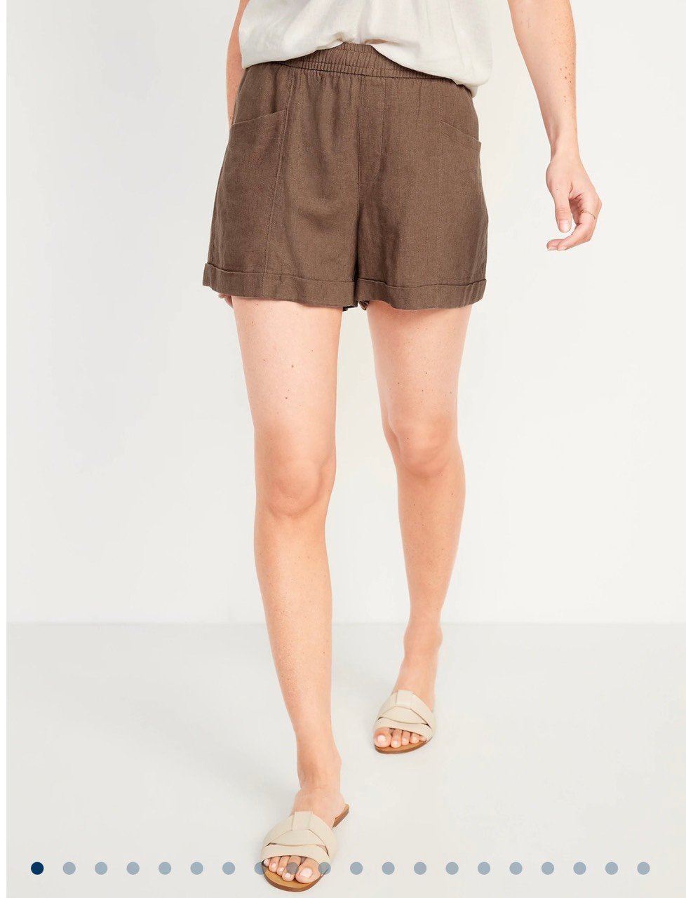 Quần short linen Oldnavy nhiều màu cho mẹ size XS / S / M