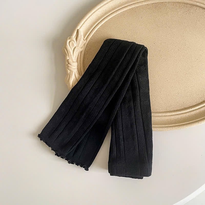 Quần len không bàn dệt hình nơ nhiều màu bé gái size 90-140