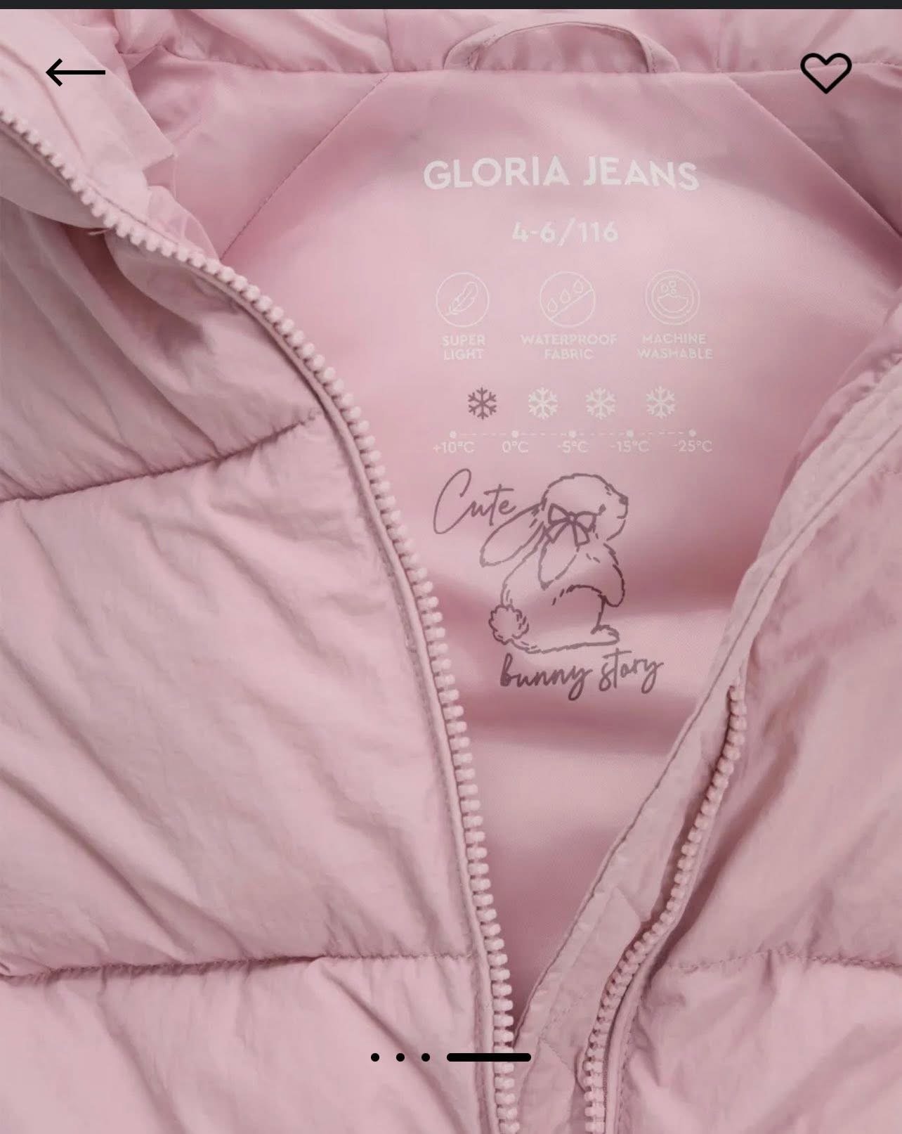 Gile phao GGJJ dư xịn màu hồng cho bé gái size 2-8y