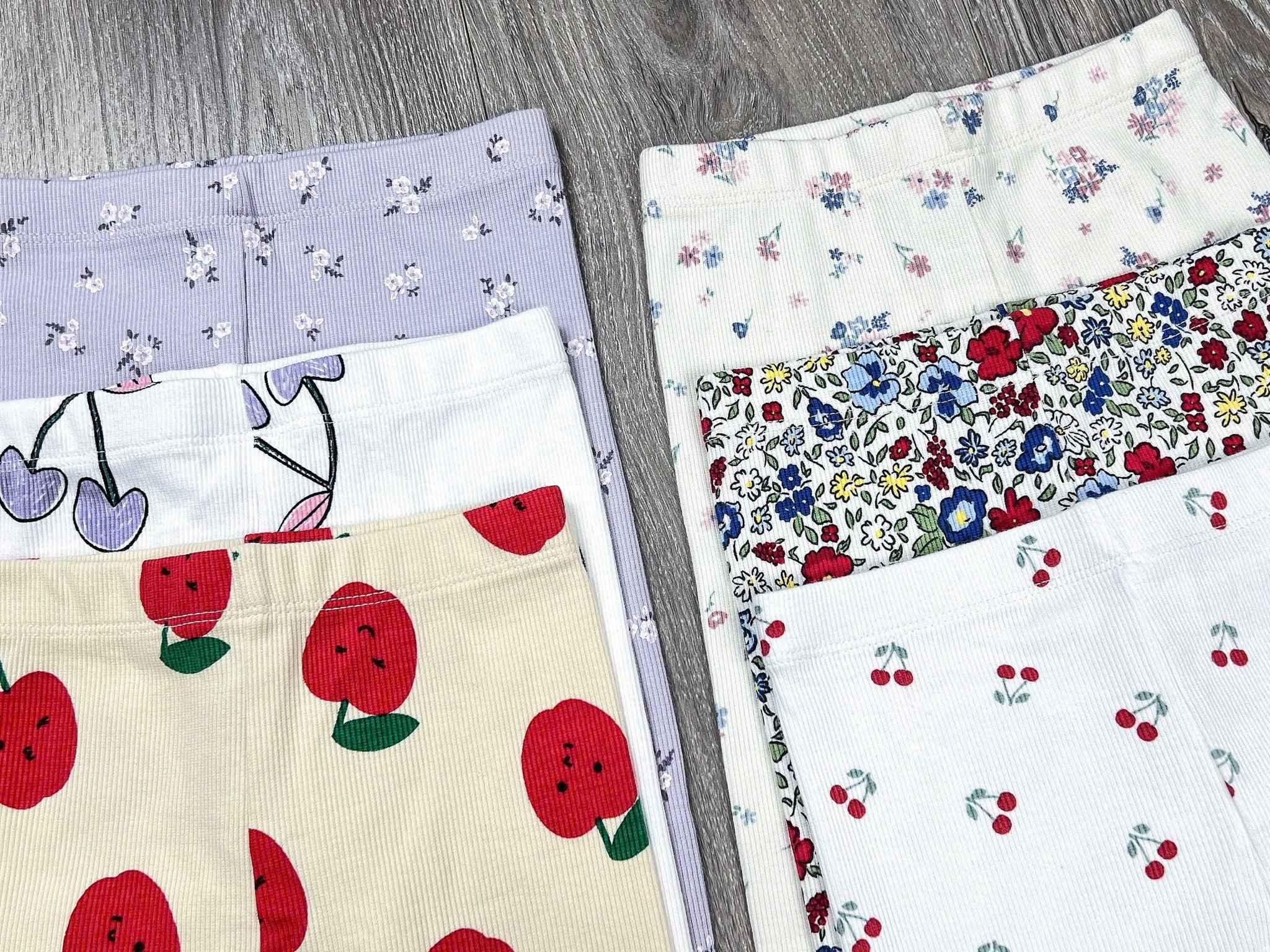 Legging thun tăm GGJJ dư xịn nhiều màu cho bé size 2-8y