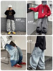 AYT - Quần jean 1 lớp mùa xuân cho bé trai nhiều màu size 110-140