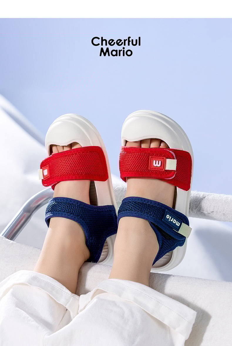 Sandal Mario 4 màu cho Bé size 140 - 190